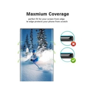  گلس منحنی تمام صفحه سامسونگ گلکسی اس 23 اولترا Samsung Galaxy S23 Ultra Full Cover Glass Screen Protector 