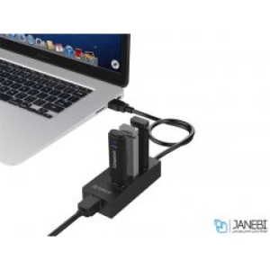  هاب اترنت و یو اس بی اوریکو مدل HR01-U3 