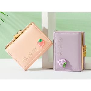  کیف پول زنانه کوچک طرح میوه های برجسته تائومیک میک TAOMICMIC Y8072 wallet Female Purse Cute Foldable Multi-Card 