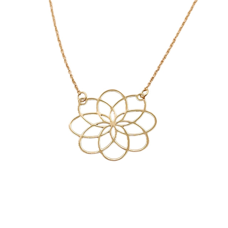 آویز گردنبند طلا به همراه زنجیر مدل فوق سبک کد Z105