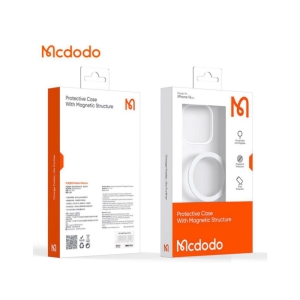  قاب محافظ مگ سيف آیفون 14 نیمه شفاف مک دودو Mcdodo Crystal PC-3090 Apple iPhone 14 Magsafe Case 