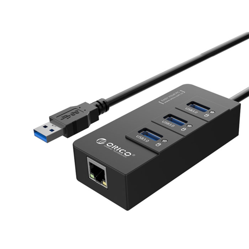 هاب اترنت و یو اس بی اوریکو مدل HR01-U3 