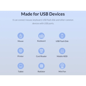  هاب 7 پورت یو اس بی فلزی اوریکو مدل BT2U3-7AB  