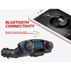 اف ام پلیر و شارژر فندکی فست شارژ ماشین چند کاره ارلدام مدل ET-M60