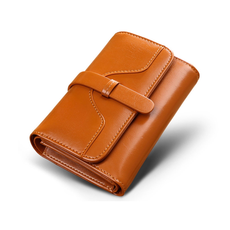  کیف پول و کیف کارت زنانه چرم IOS/Aiguoshi Wallet women&#39;s short 2013 