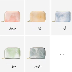  کیف پول زنانه طرح ابروبادی تائومیک میک Y8437 