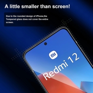 گلس تمام صفحه گوشی شیائومی ردمی 12 و پوکو ام 6 پرو Full Glass Screen Protector 