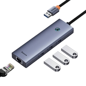  هاب یو اس بی 4 پورت بیسوس مدل BS-OH109 
