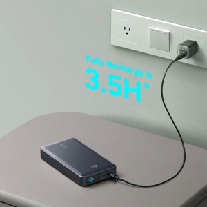  پاوربانک فست شارژ تایپ سی و یو اس بی 30 وات 24000 انکر مدل A1379H11 