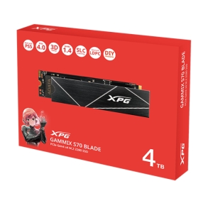 اس اس دی اینترنال ای دیتا ایکس پی جی مدل PCIE M2 GAMMIX S70 BLADE ظرفیت چهار ترابایت