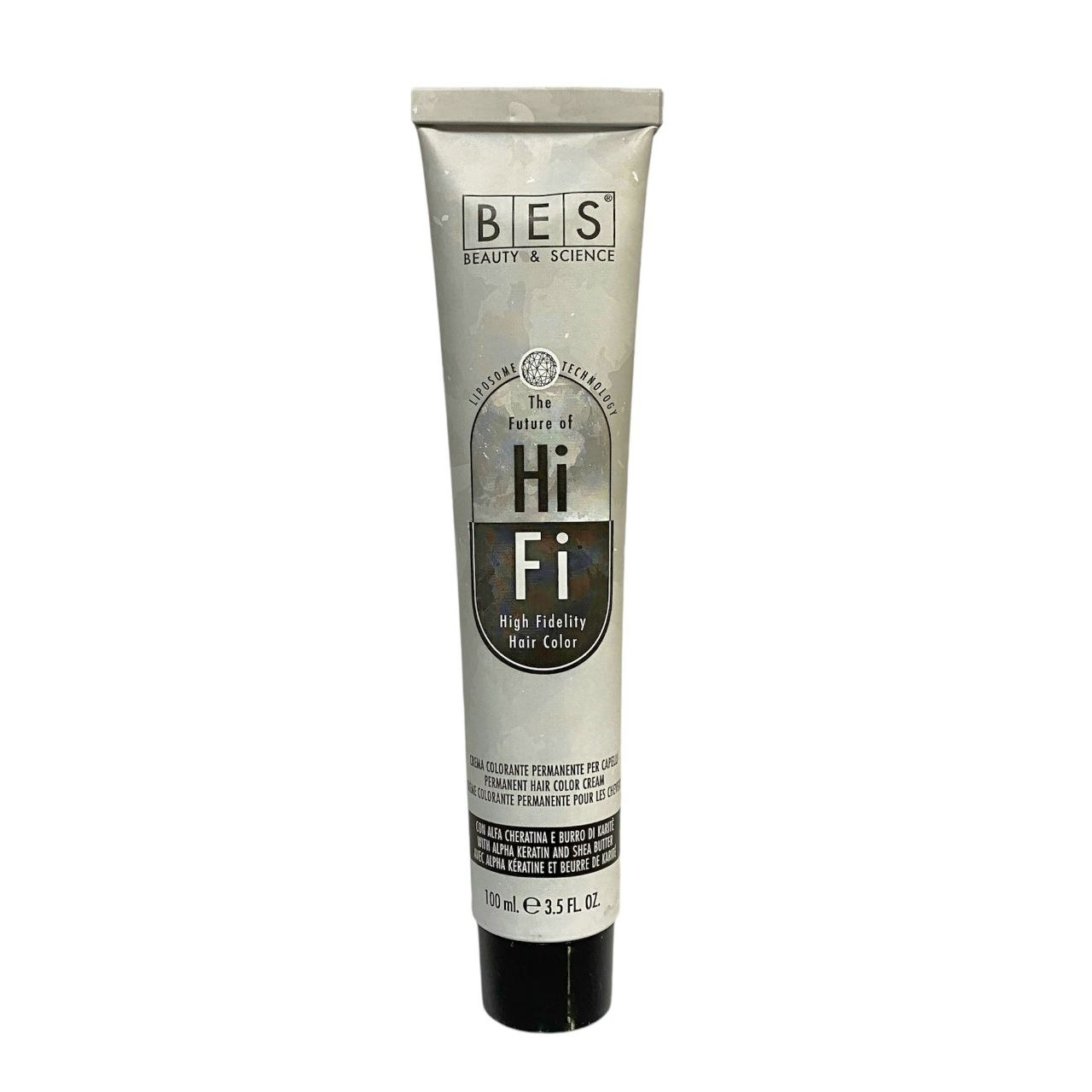 رنگ مو بس مدل hifi شماره 8.7 حجم 100 میلی لیتر رنگ تنباکویی روشن