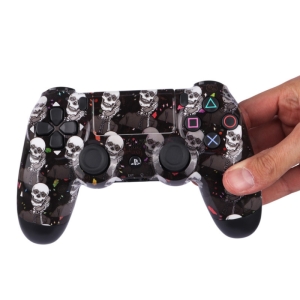 دسته بازی بی سیم سونی Dualshock 4 High Copy درجه یک طرح Skeleton مناسب برای PS4