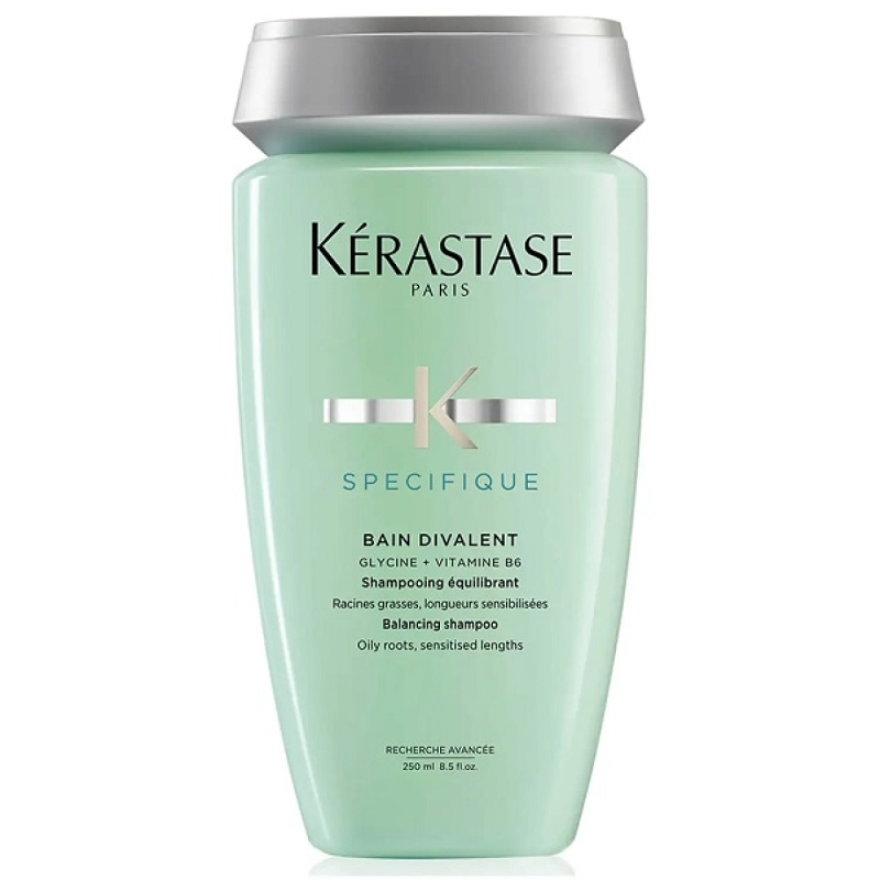 شامپو مخصوص کف سر چرب کراستاس مدل Bain Divalent حجم 250 میل