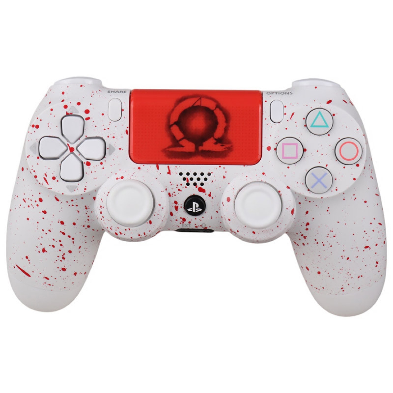 دسته بازی بی سیم سونی Dualshock 4 High Copy درجه یک طرح Olympian God of War مناسب برای PS4