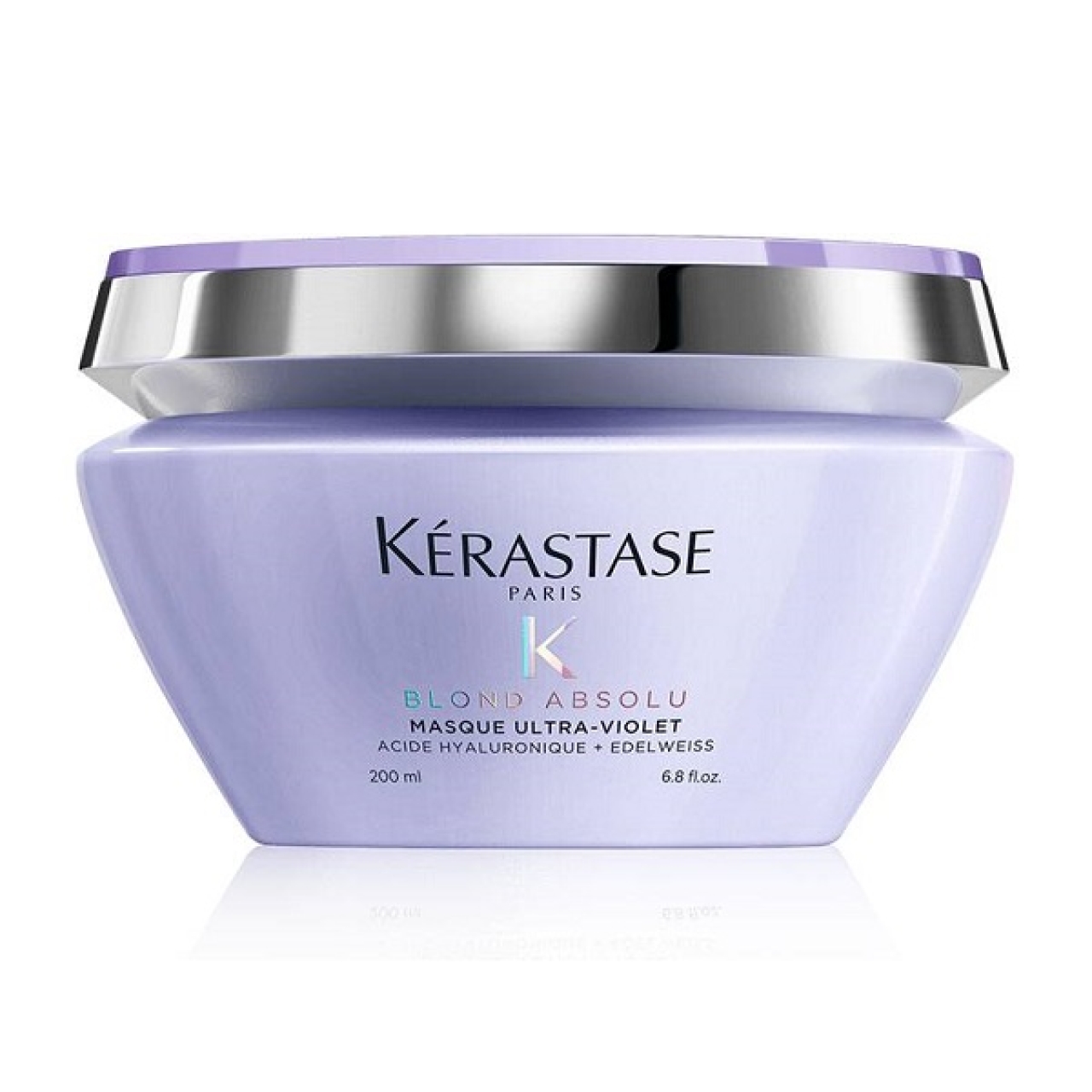 ماسک مو داخل حمام ضد زردی مخصوص موهای بلوند کراستاس مدل  Blond Absolu ultra violet حجم 200 میل