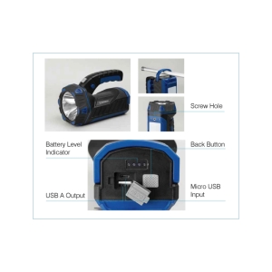 چراغ قوه دستی قابل شارژ وستینگهاوس مدل WF227