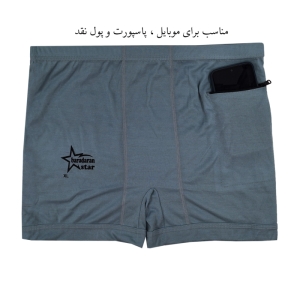 شورت پادار مردانه مدل مسافرتی کد AZK-1473 مجموعه 3 عددی