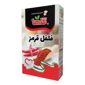 فلفل قرمز گلها حجم80 گرم  – جعبه