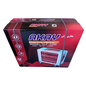 بخاری برقی آکای  مدل 2400w