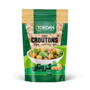 نان سوخاری کروتان طعم دار تردان حجم 500 گرم