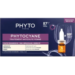 سرم ضد ریزش مو فیتومناسب خانم ها  مدل %87 PHYTOCYANE 