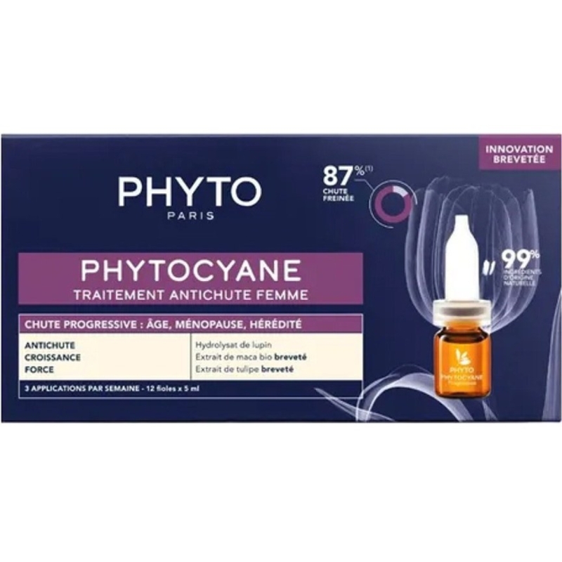 سرم ضد ریزش مو فیتومناسب خانم ها  مدل %87 PHYTOCYANE 