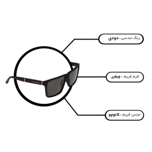 عینک آفتابی مردانه پلیس مدل SPLP92207-NB