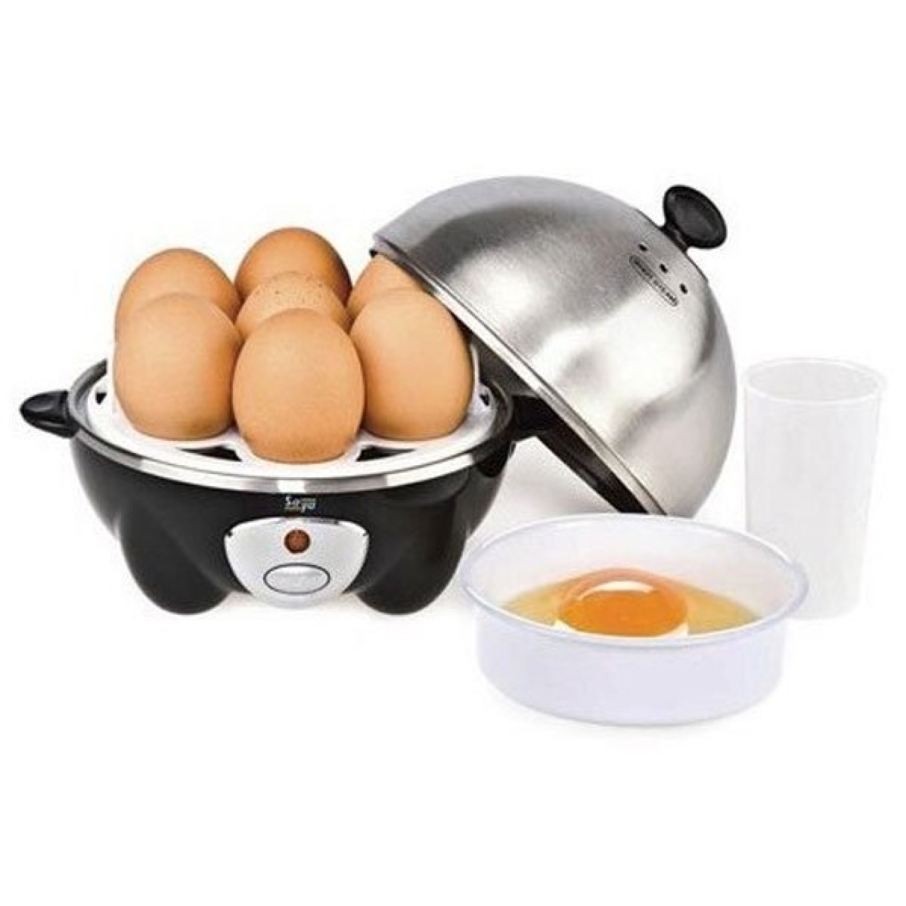 تخم مرغ پز سایا درب استيل مدل Egg Morninig