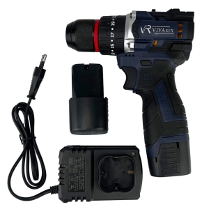 دریل شارژی براشلس چکشی 16.8 ولت ویوارکس مدل VR1610I-BL