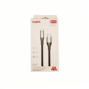کابل تبدیل USB به تایپ سی مکس مدل M15 طول 1 متر