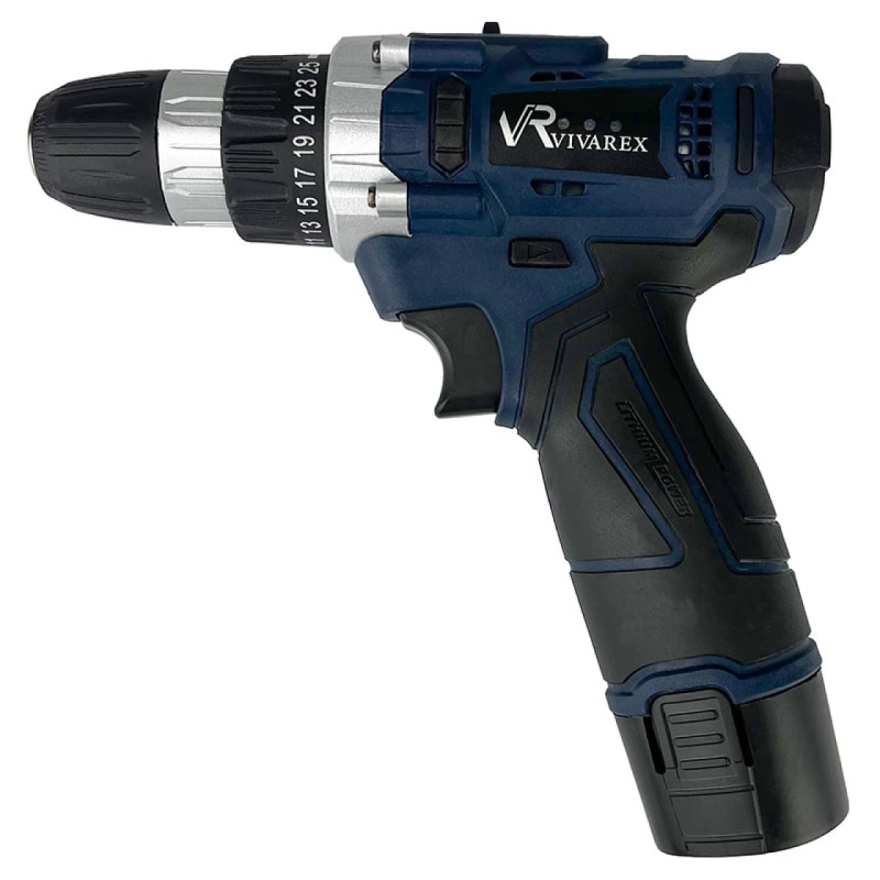 پیچ گوشتی شارژی دو باطری ویوارکس 12 ولت مدل VR1210-2A