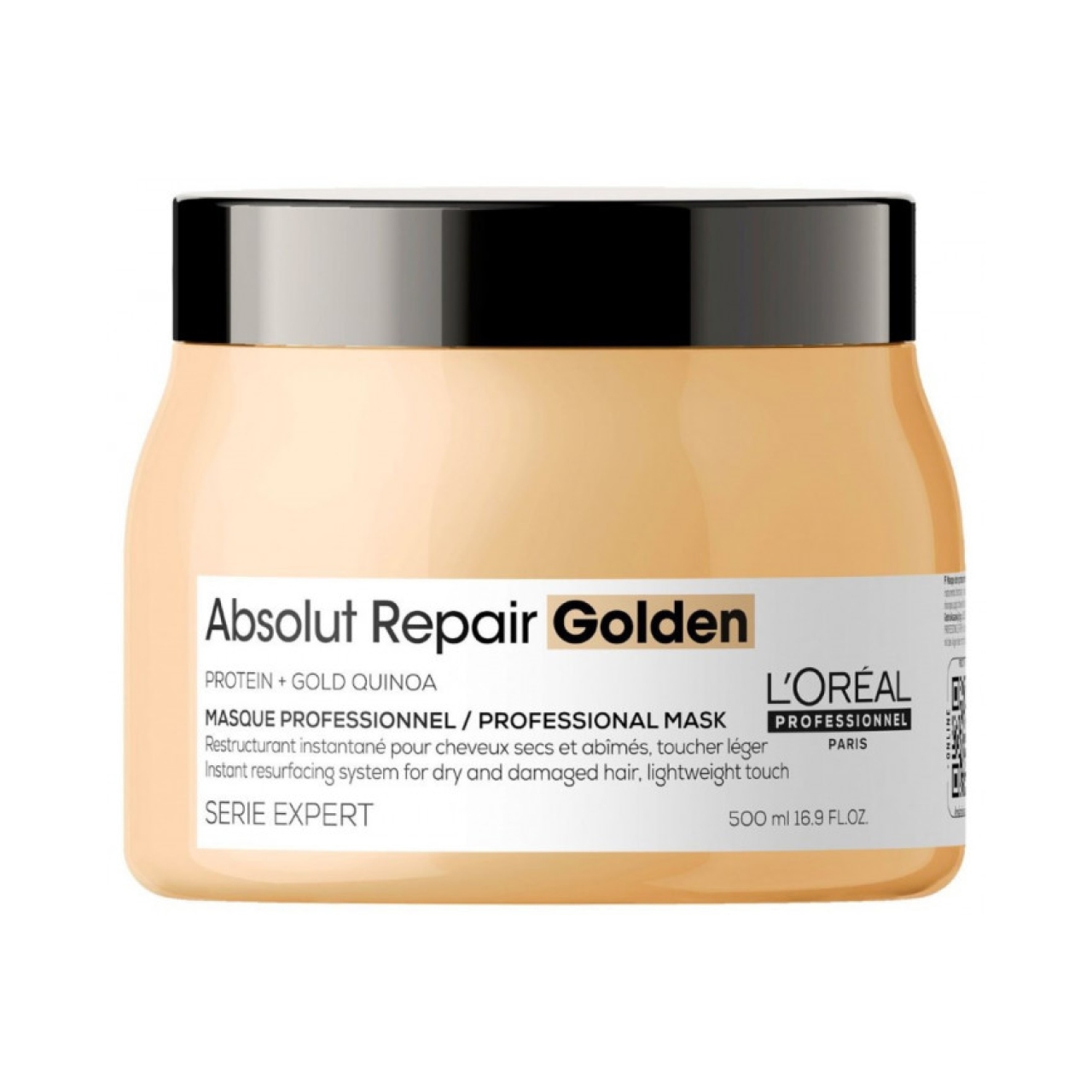 ماسک ترمیم کننده لورال پروفشنال مدل Absolut repair Golden حجم 500 میل