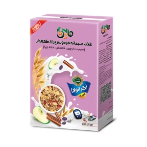 گرانولا مناسب افراد دیابتی ماپین حجم 200 گرم