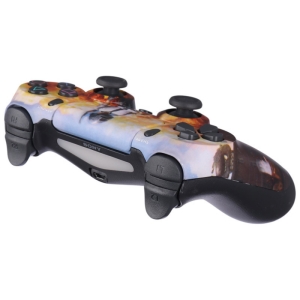 دسته بازی بی سیم سونی Dualshock 4 High Copy درجه یک طرح PUBG مناسب برای PS4