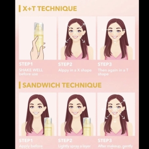 اسپری فیکس زرد شیگلم مدل MATTE FRESH حجم ۵۵ میل