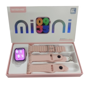 ساعت هوشمند ویسمی wisme مدل WISME 5 mini با 3 بند سیلیکونی