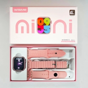 ساعت هوشمند ویسمی wisme مدل WISME 5 mini با 3 بند سیلیکونی