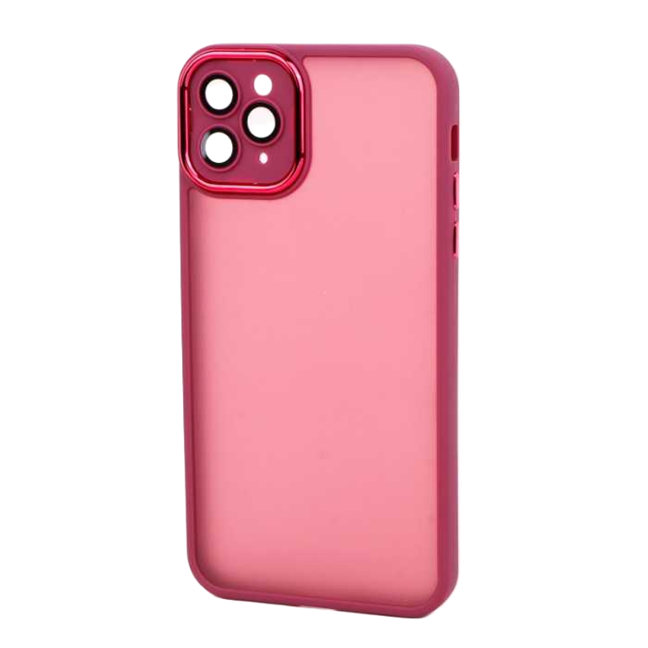 کاور مدل متال ایرون مات محافظ لنزدار مناسب برای گوشی موبایل آیفون iPhone 11 Pro Max