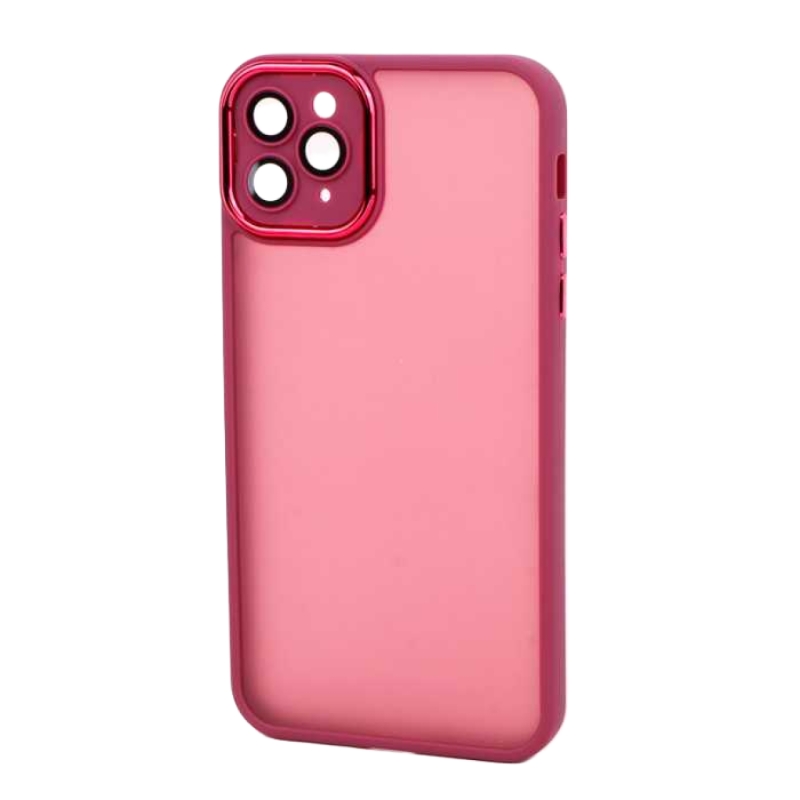 کاور مدل متال ایرون مات محافظ لنزدار مناسب برای گوشی موبایل آیفون iPhone 11 Pro Max