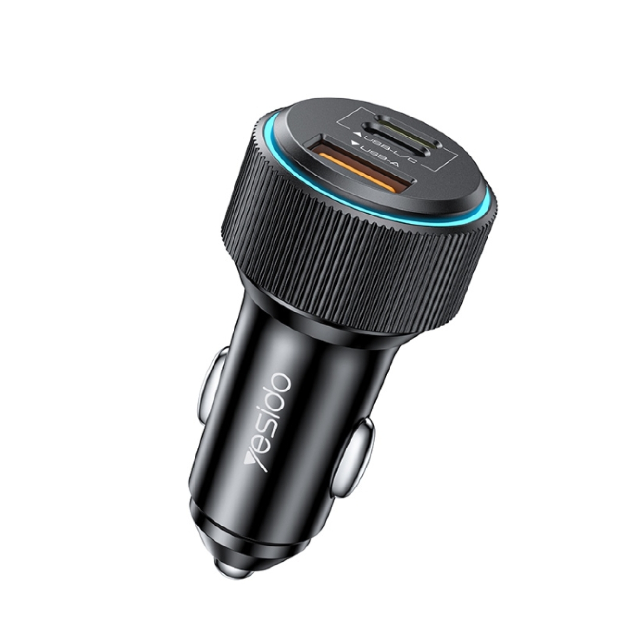 شارژر فندکی سوپر فست شارژ یسیدو مدل YESIDO Y60 38W PD3.0+QC3.0