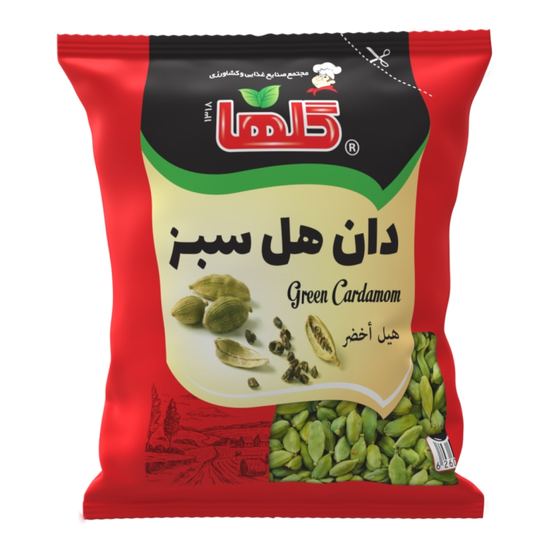 دان هل سبز گلها حجم5 گرم – سلفون