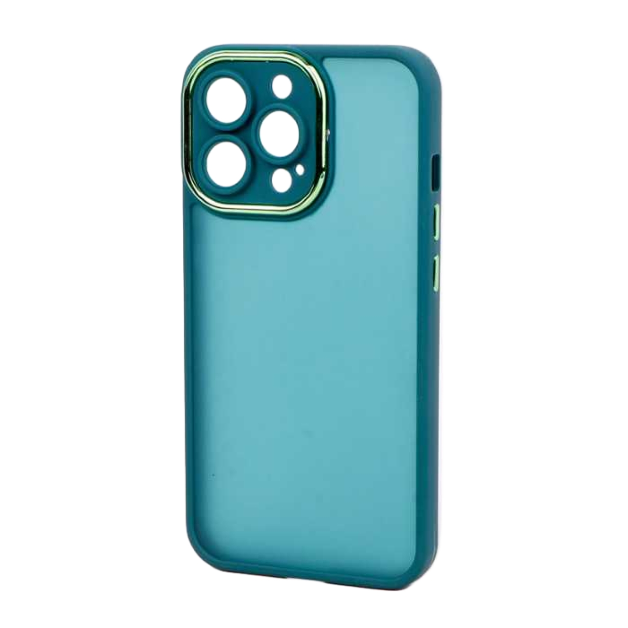 کاور مدل آیرون متال مات محافظ لنزدار مناسب برای گوشی موبایل آیفون iPhone 13 Pro 