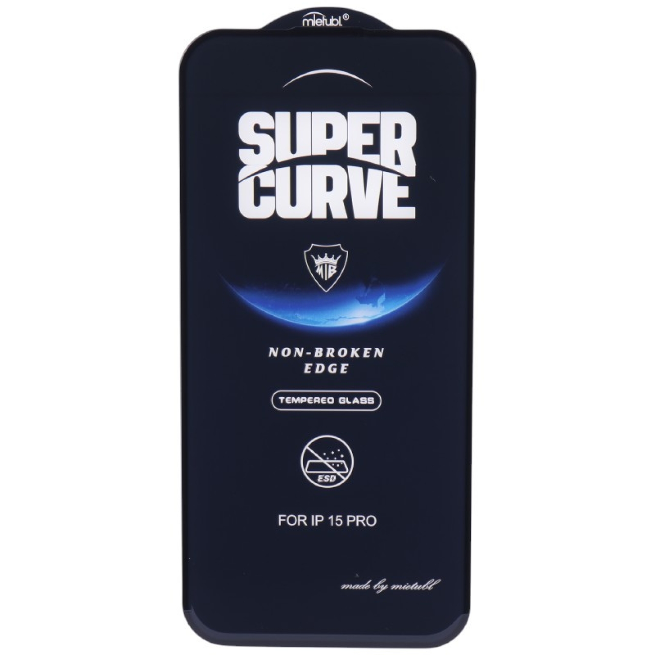 محافظ صفحه نمایش آنتی استاتیک Super Curve مناسب برای گوشی آیفون iPhone 15 Pro