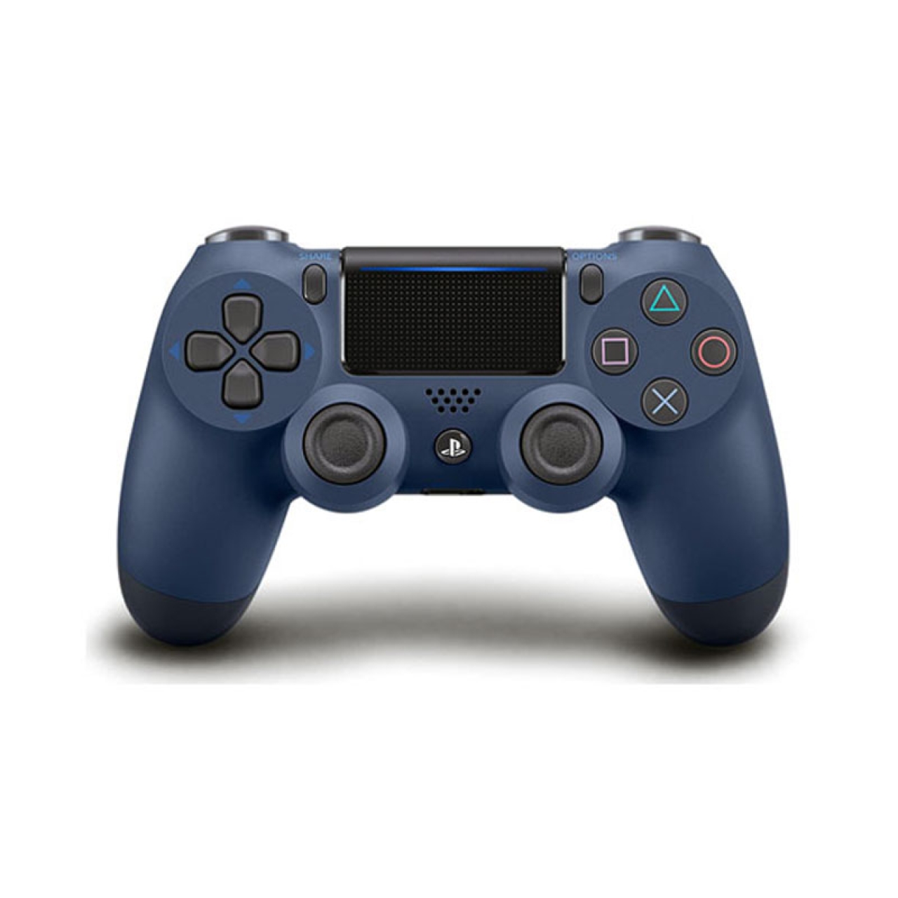 دسته بازی بی سیم Dualshock High Copy آبی نفتی مناسب برای PS4 
