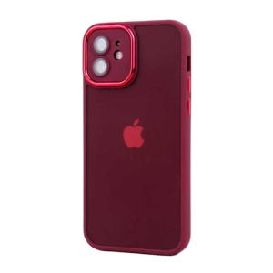کاور مدل آیرون متال  محافظ لنزدار مناسب برای گوشی موبایل آیفون iPhone 12