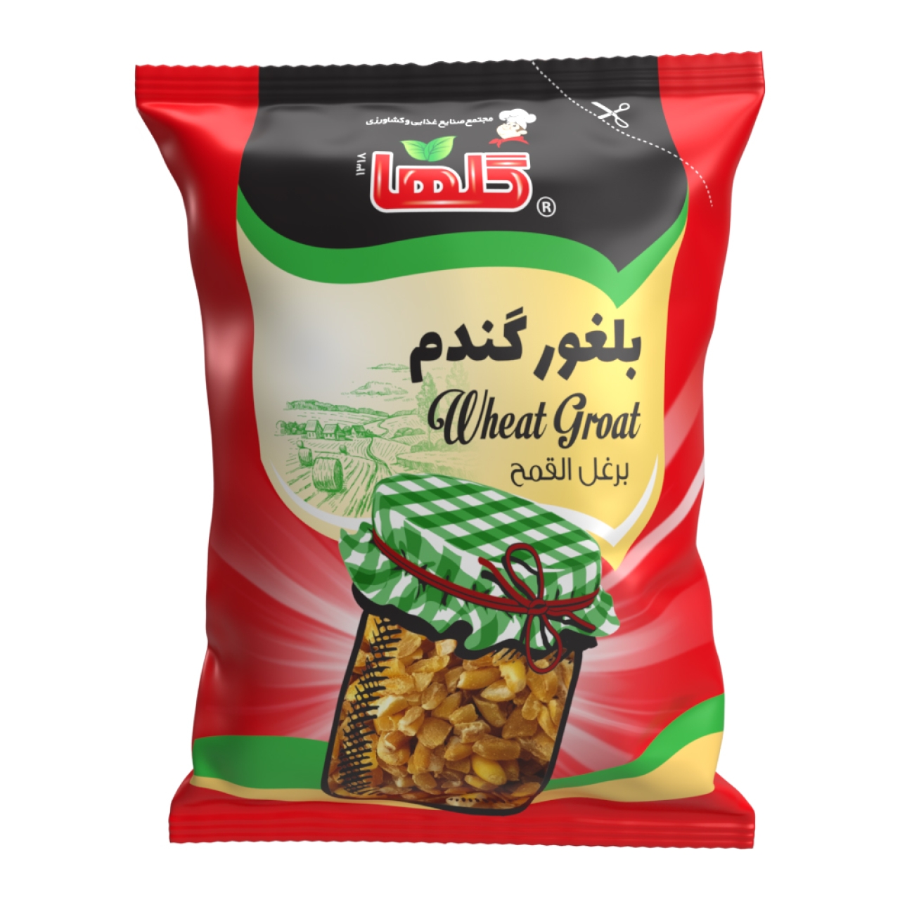 بلغور گندم گلها حجم 450 گرم – سلفونی