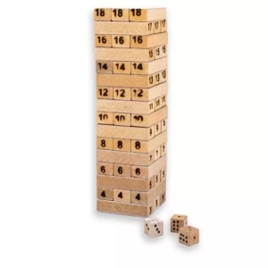 برج هیجان روکش دار مدل jenga