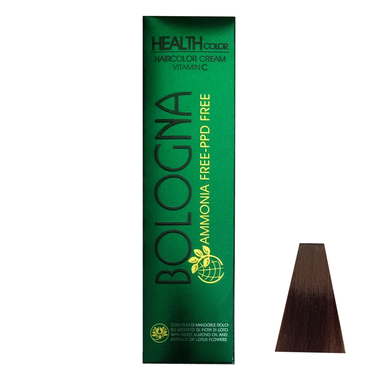 رنگ مو بلونیا سری chocolate شماره 7.53 حجم 100 میلی لیتر رنگ بلوند شکلاتی 