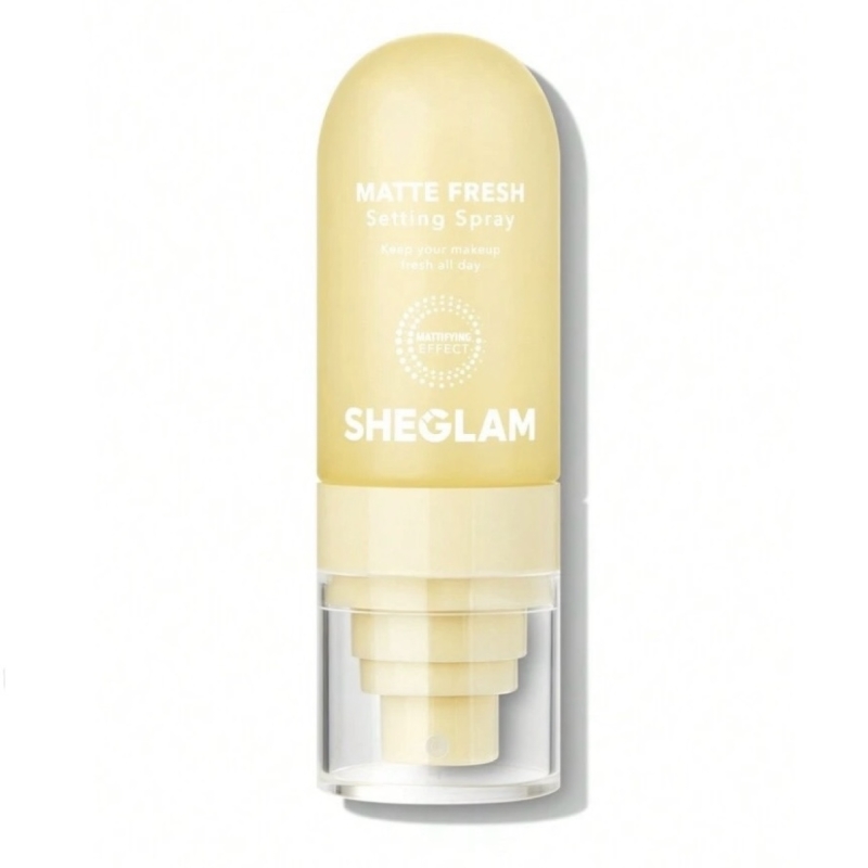 اسپری فیکس زرد شیگلم مدل MATTE FRESH حجم ۵۵ میل