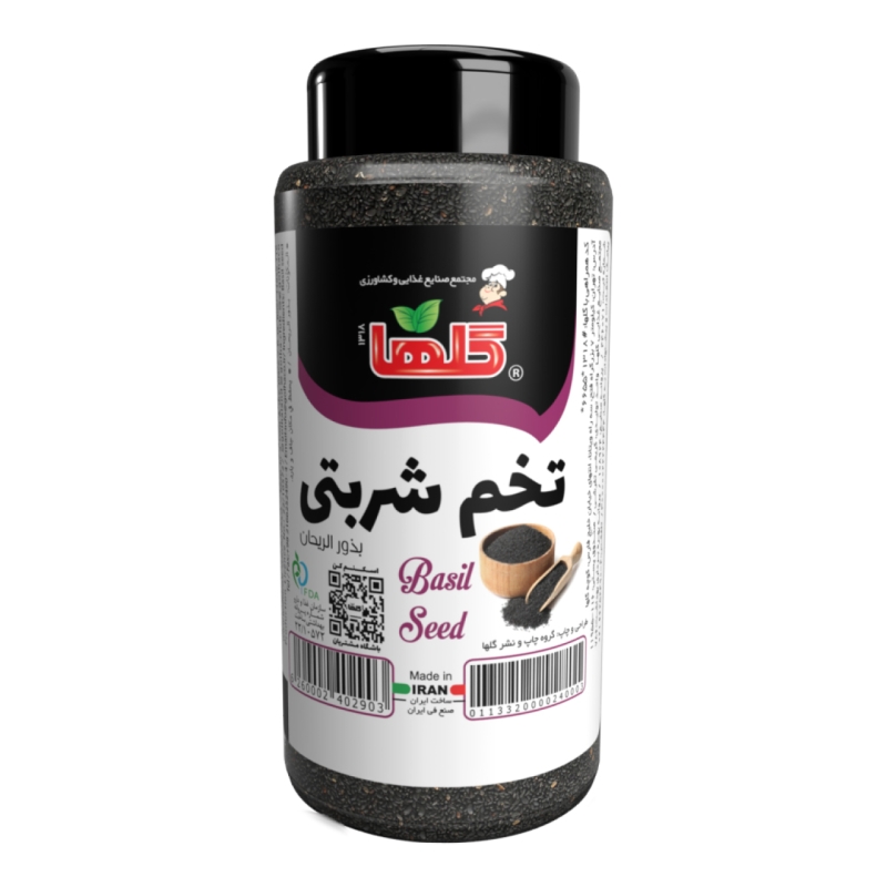 تخم شربتی گلها حجم 90 گرم – P.E.T